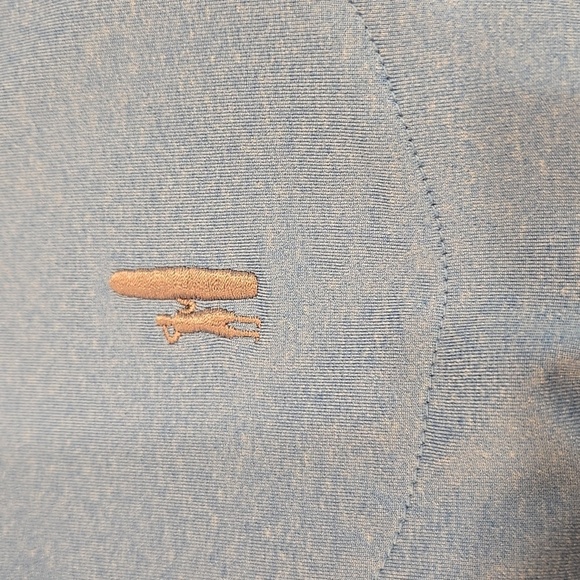 JOHNNIE-O MEN'S PERFORMANCE BLUE GOLF POLO. SIZE X-LARGE. - Picture 4 of 7